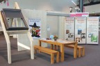 Barrierefreies Bauen war Thema auf der Badenmesse Freiburg. Die Zimmerinnung Emmendingen automatisch öffnenden Türen und Fenstern