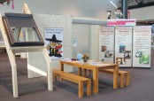 Barrierefreies Bauen war Thema auf der Badenmesse Freiburg. Die Zimmerinnung Emmendingen automatisch öffnenden Türen und Fenstern