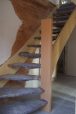 Eingestemmte Treppe im Leibgeding - Bauernhaus in Kohlenbach bei Waldkirch